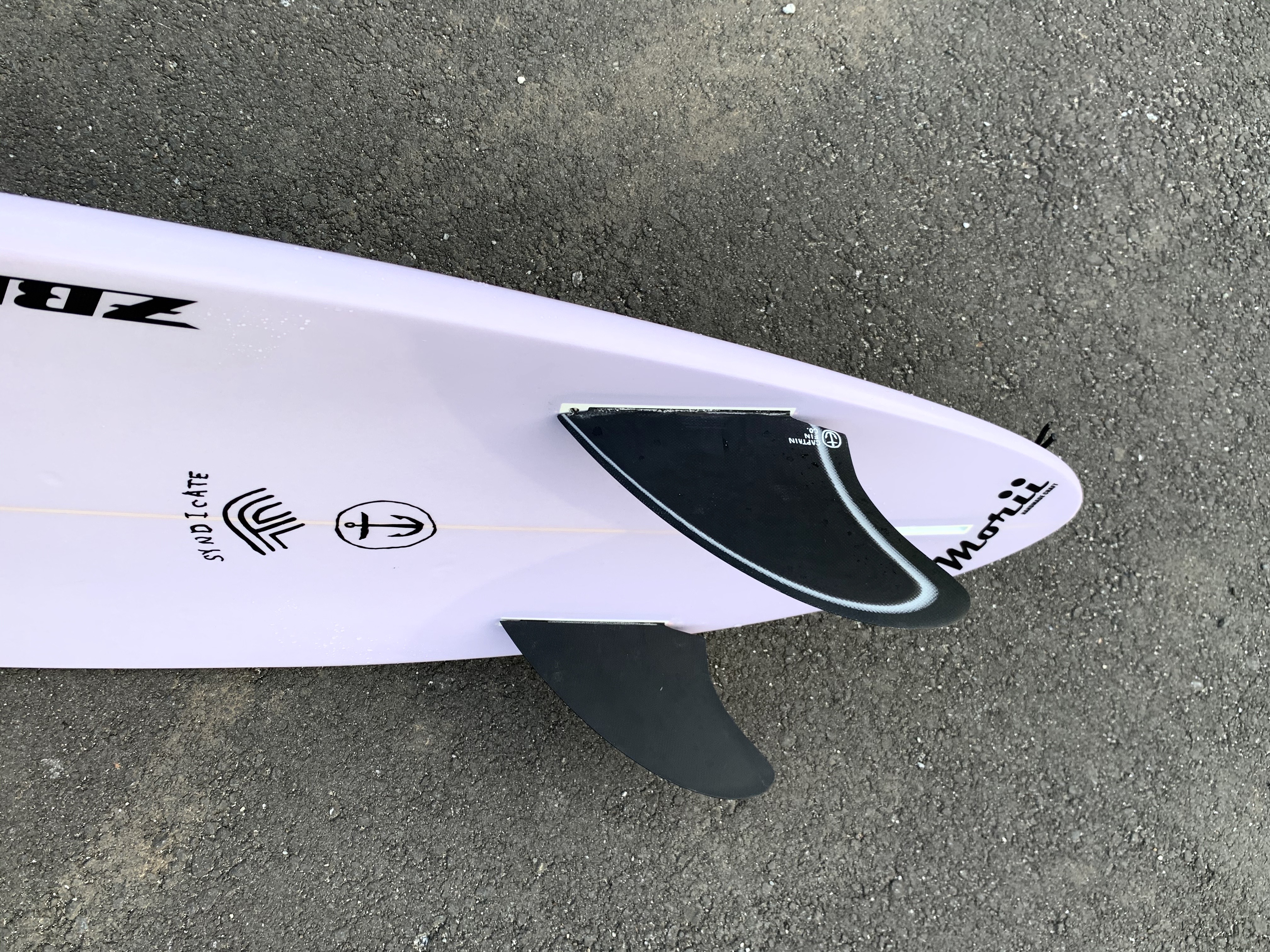 PACIFIC VIBRATIONS Futures twin fin Channel Islands Keel Al Merrick template Fish surfboard new fiberglass 
